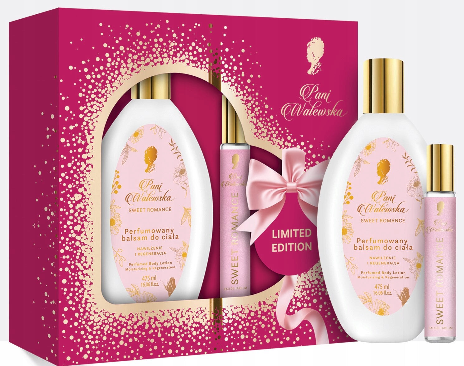 Set Pani Walewska SWEET ROMANCE deodorant perfume