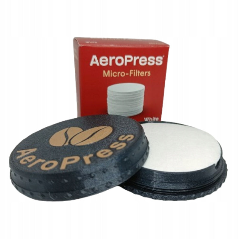 Set Paper filters AeroPress 350 pcs + Aero Case Mini Black Manufacturer code aeromini-case-black+1141
