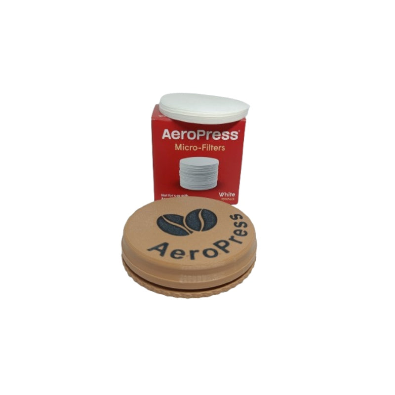 Set Paper filters AeroPress 350 pcs + Aero Case Mini Manufacturer code aeromini-case+1141