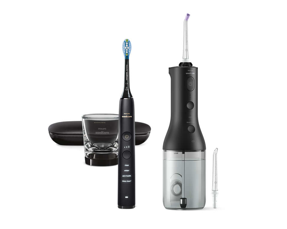 Set Philips Sonicare DiamondClean 9000 HX3886/43 toothbrush + irrigator