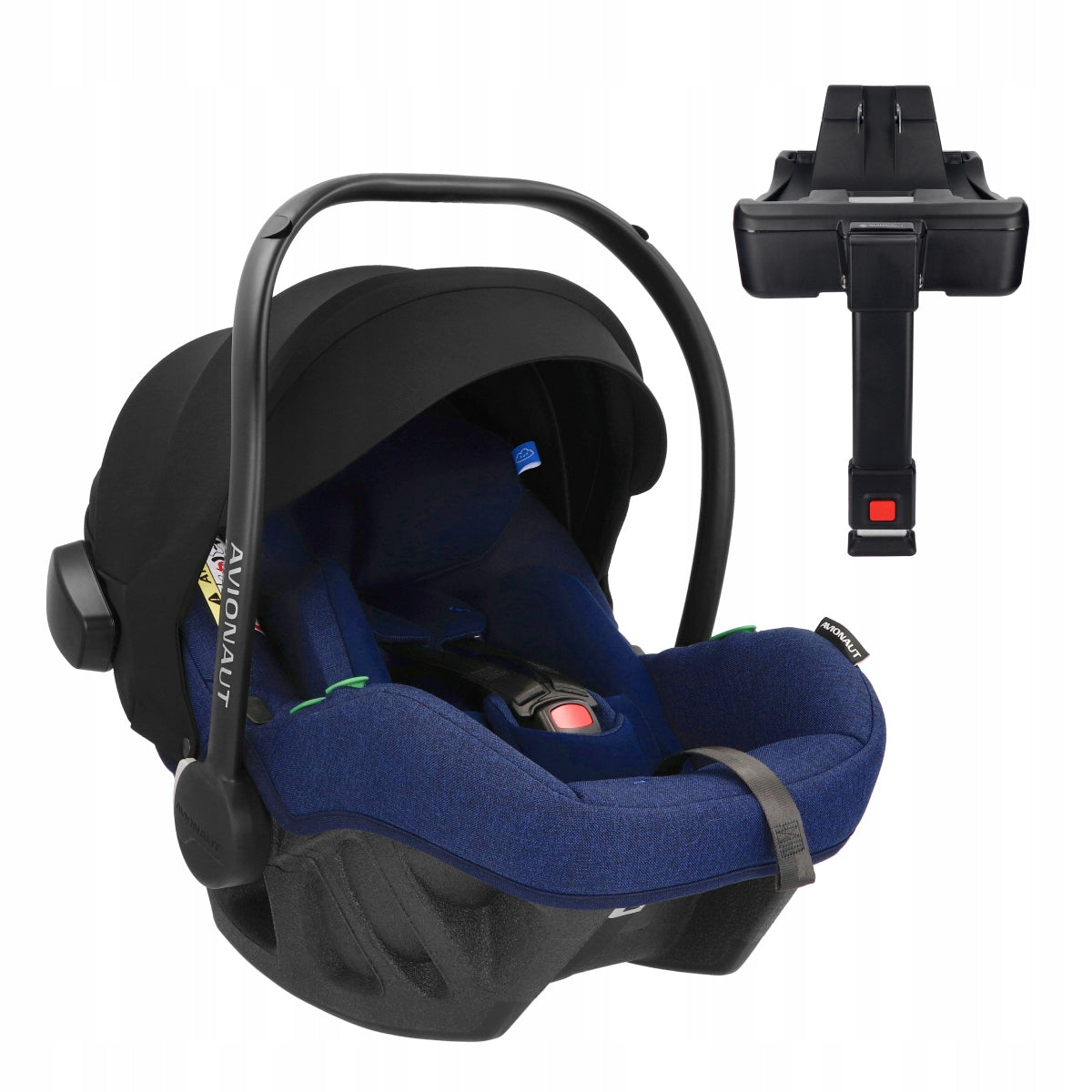 Set: Pixel PRO 2.0 C Car Seat (NAVY) and Isofix Dock 2 Base