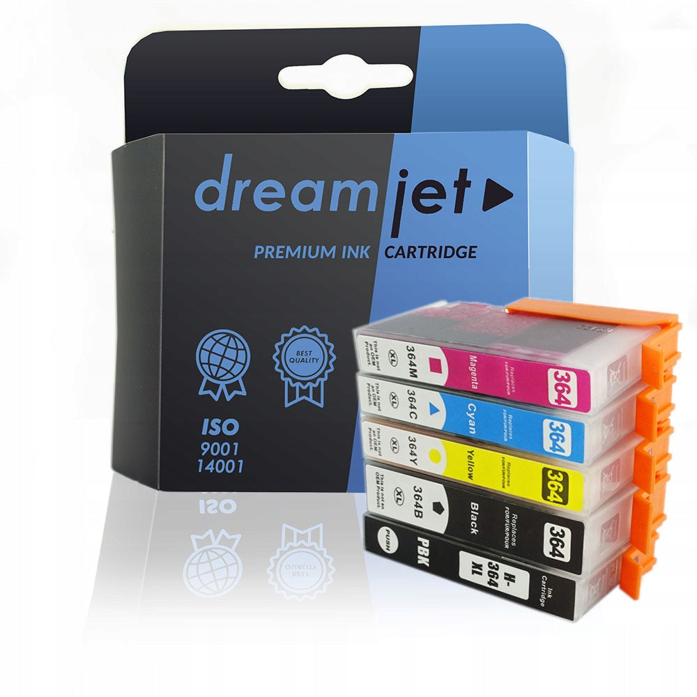 Set Printer inks HP 364 XL / INK cartridges HP photosmart 5520