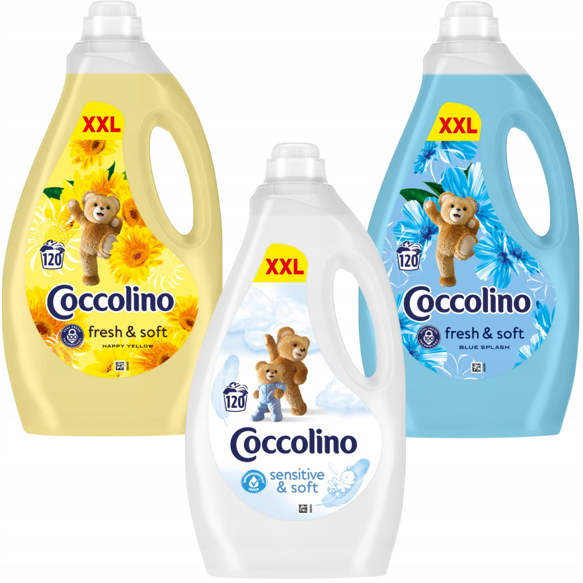 Set RINSE LIQUID unique formula beautifully scented laundry 3l MIX