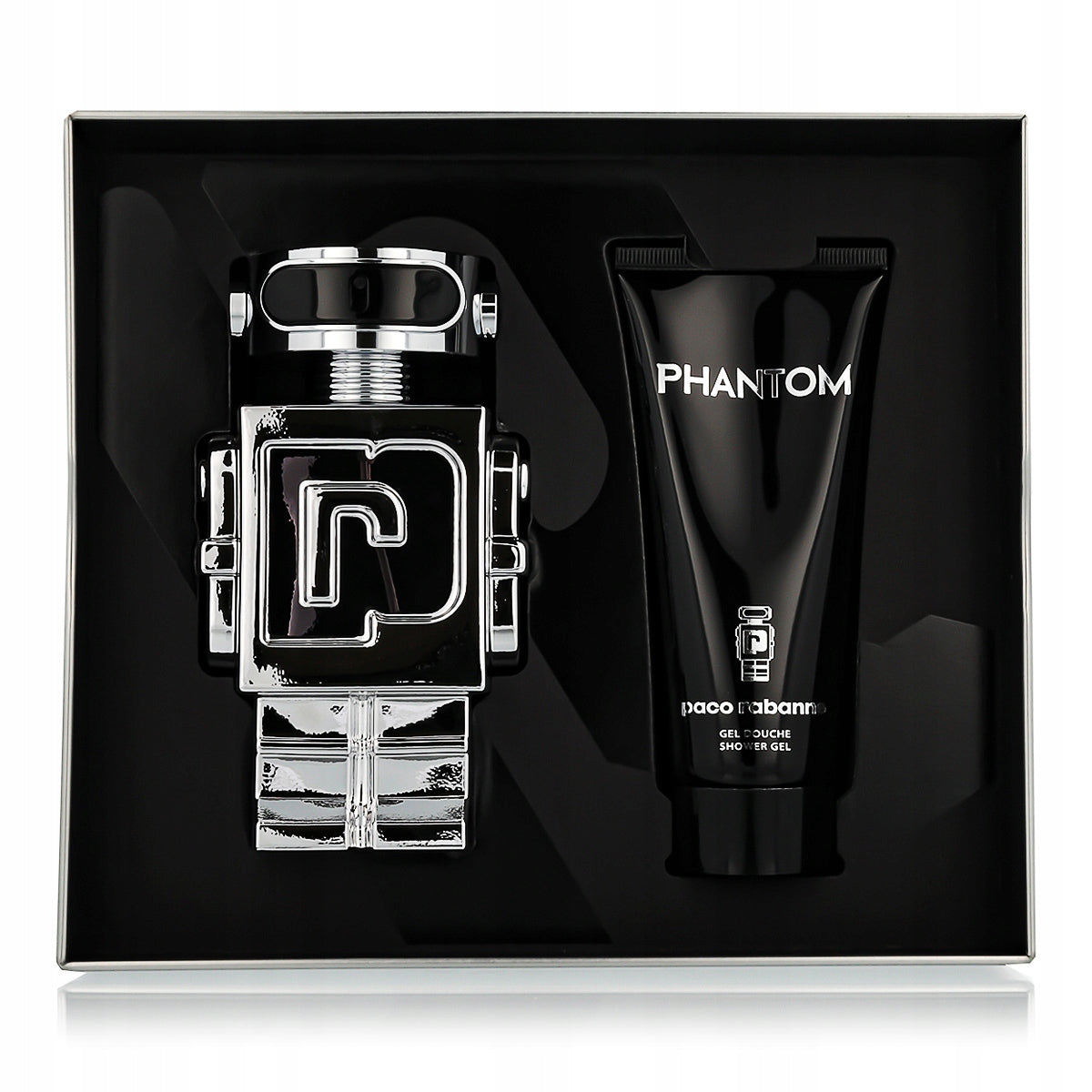 Set Rabanne Phantom EDT 100 ml + bath gel 100 ml Packaging status original
