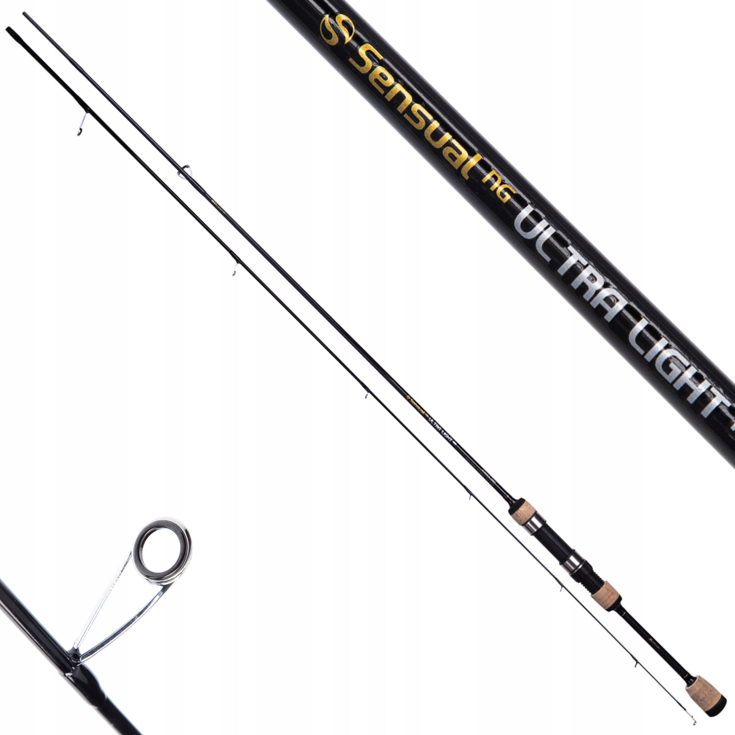 Set SPINNING FOR PERCH Fishing Rod + Reel + Braid MIKADO Manufacturer code Zestaw na okonia Mikado