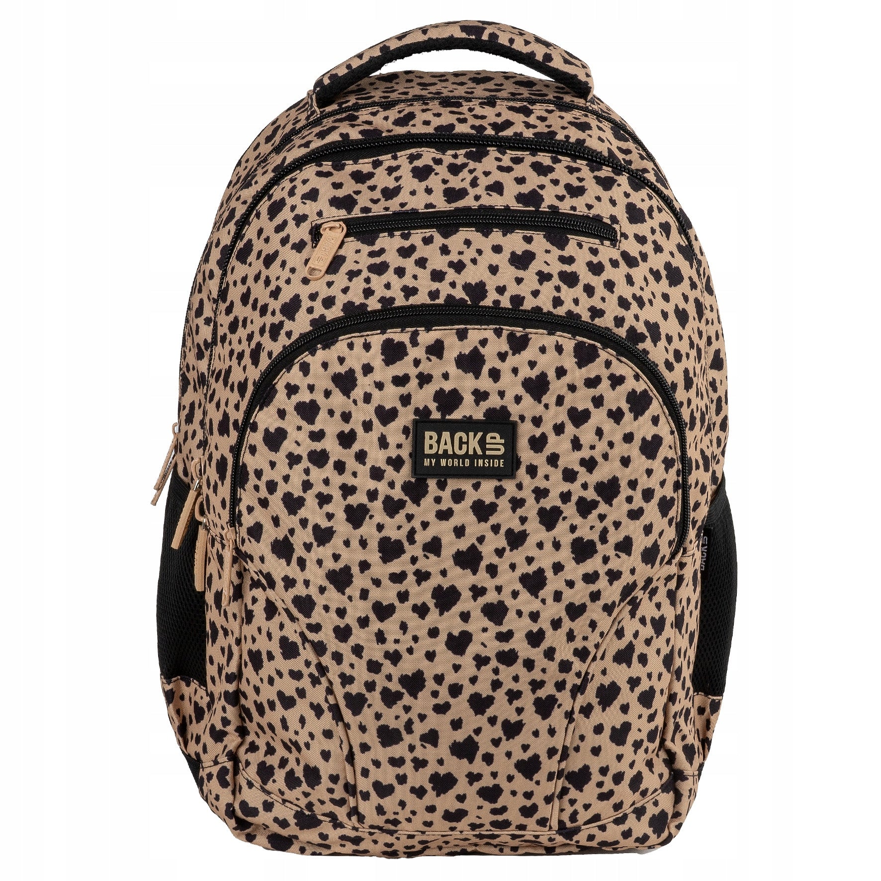 Set School backpack youth BackUP 30L PANTHER BEIGE AND BLACK PANTHER Manufacturer code PLB8W50zestaw