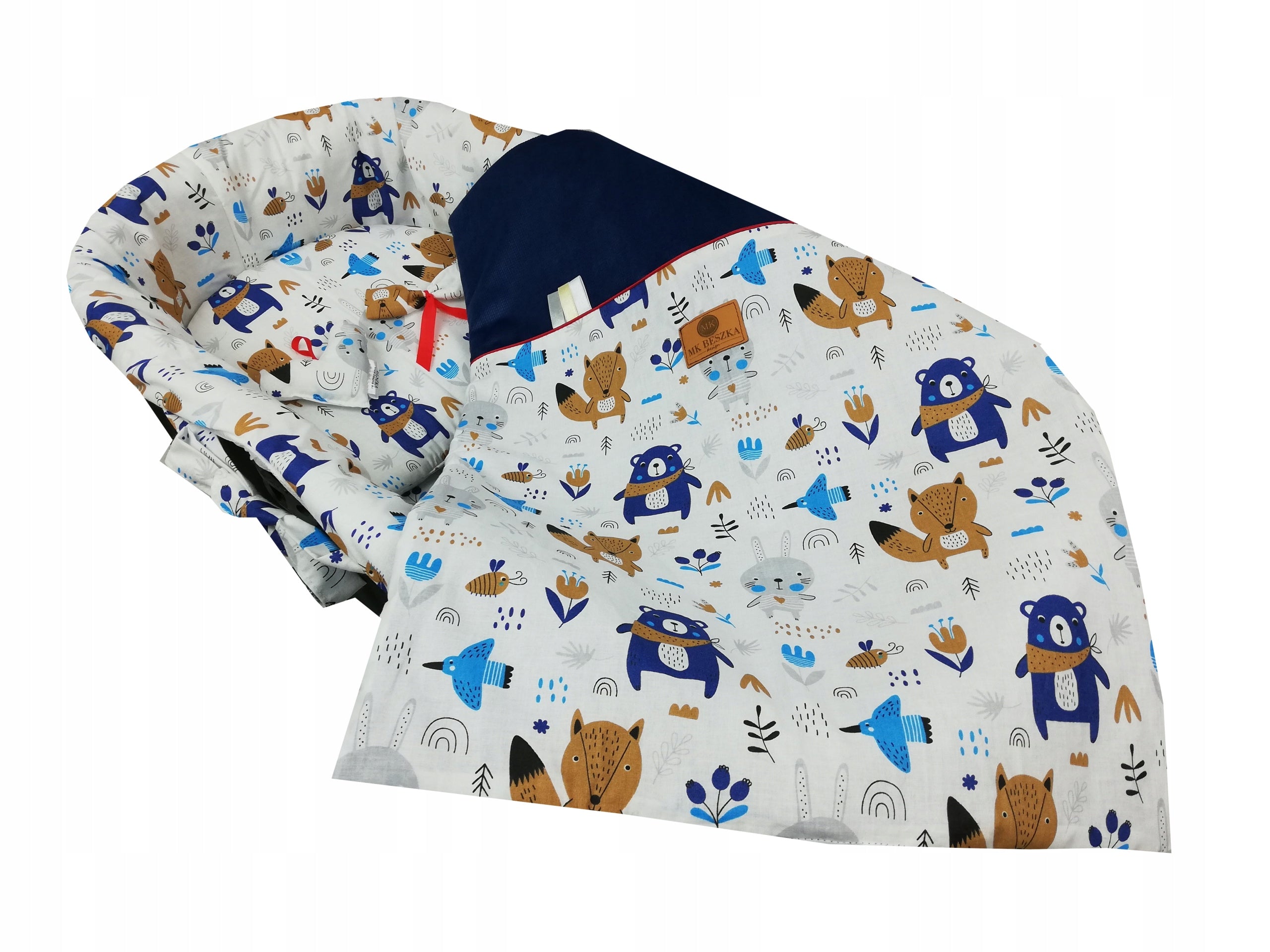 Set Swaddle Refill for gondola COLORS + Blanket Brand Beszka