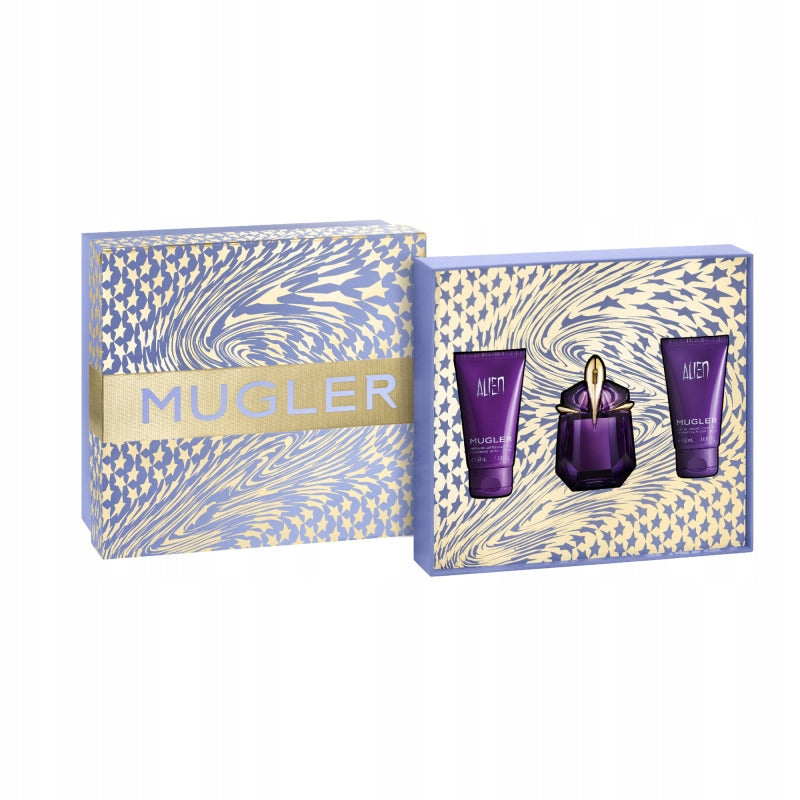 Set Thierry Mugler Alien Eau de Parfum 30ml + blo 50ml + gel 50ml Packaging status original