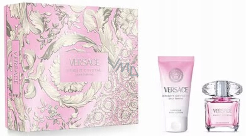 Set Versace Bright Crystal EDT 30 ml for women with body lotion 50 м