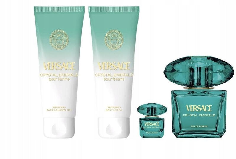 Set Versace Crystal Emerald Eau de Parfum for women 90 ml Packaging status original