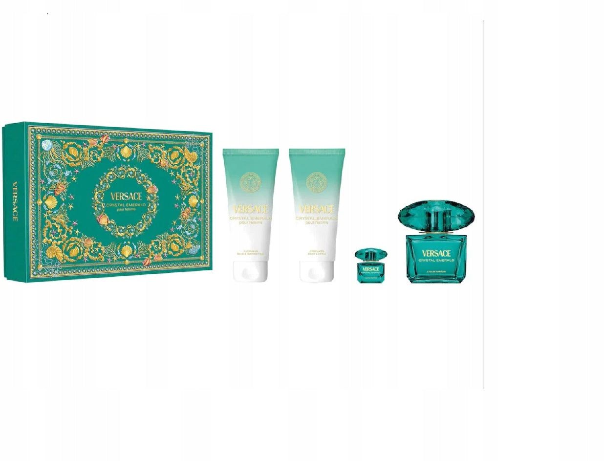 Set Versace Crystal Emerald Eau de Parfum for women 90 ml