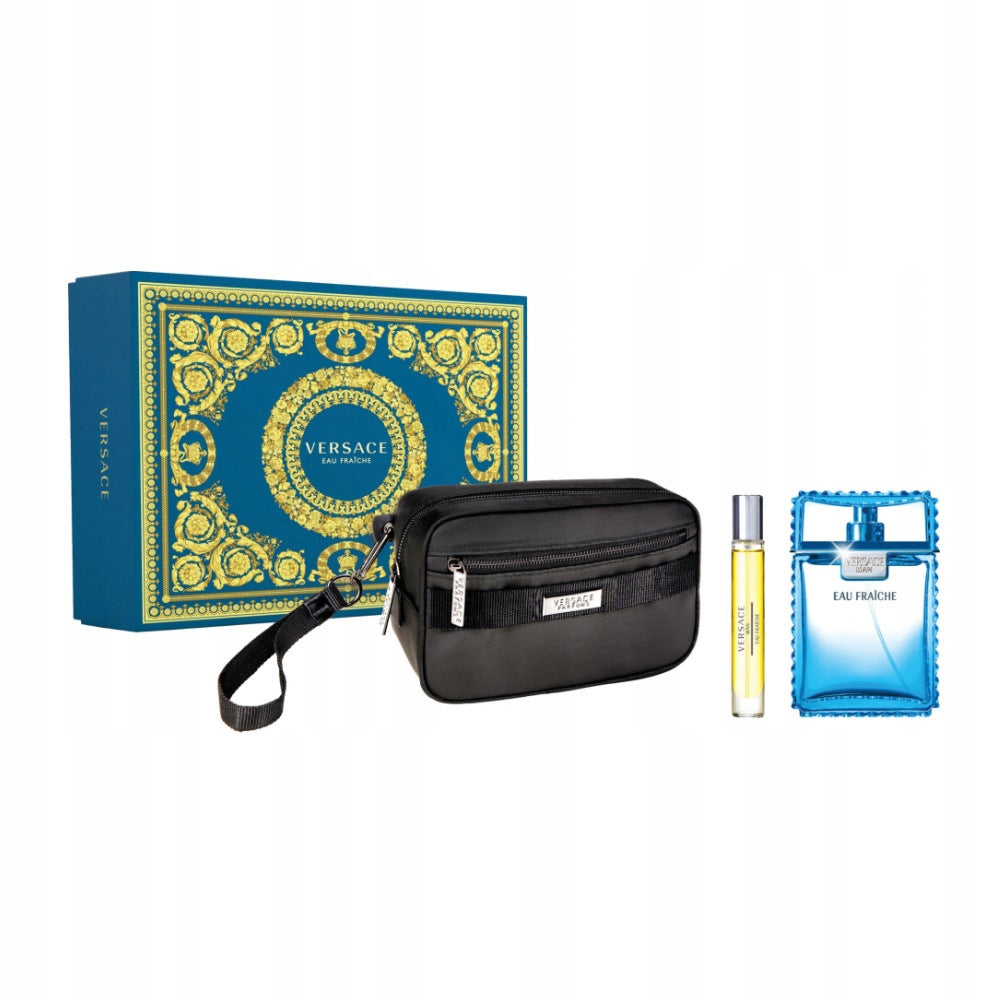 Set Versace : Eau Fraiche, Eau De Toilette, For Men