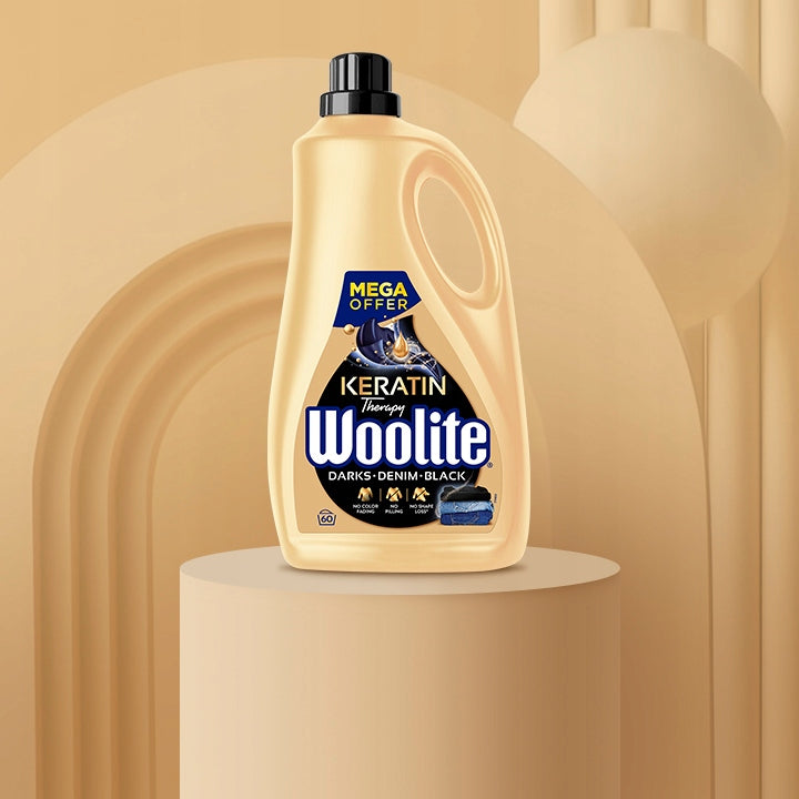 Set Woolite Washing liquid black 3,6 l + Washing liquid white 3,6 l Packaging status original