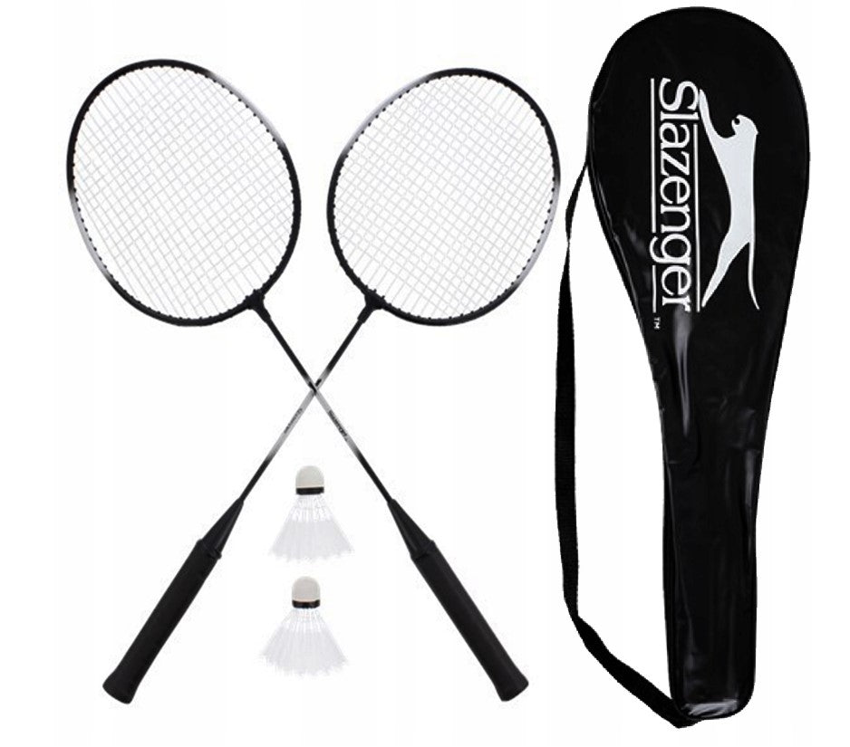 Set for Badminton ALUMINUM 2 RACKETS SOLID rackets pallets +2 Darts