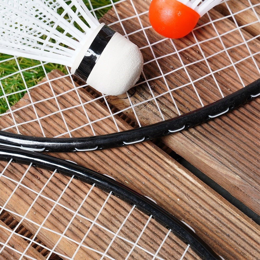 Set for Badminton Recreational Rackets 4x Pallet 8x Dart 61 cm 12 el. Color black