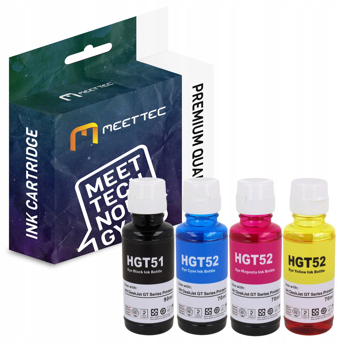 Set for HP GT51 GT52 Ink Smart Tank 310 410 515