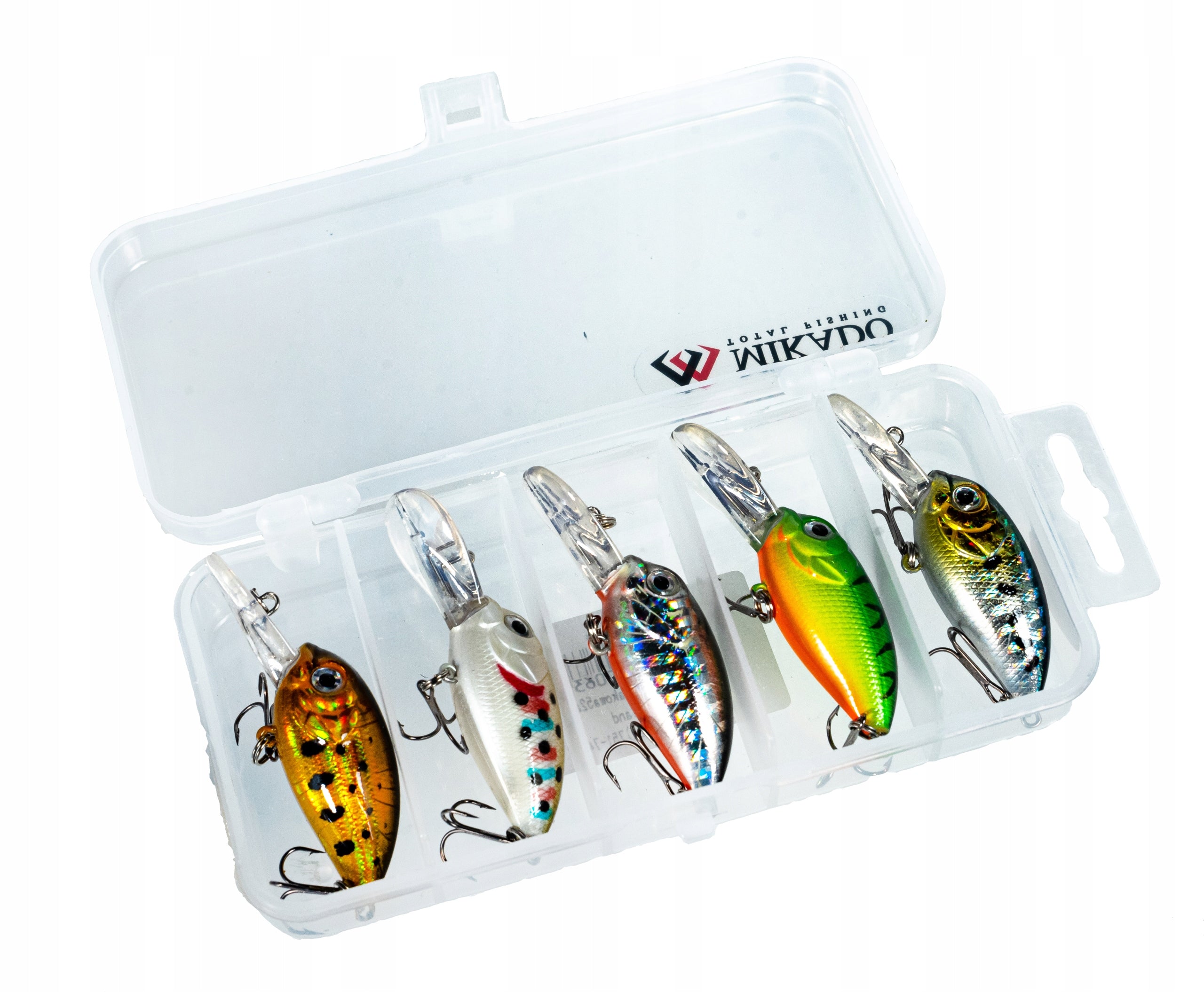 Set for Spinning 5x wobbler Jaxon Chub + Box