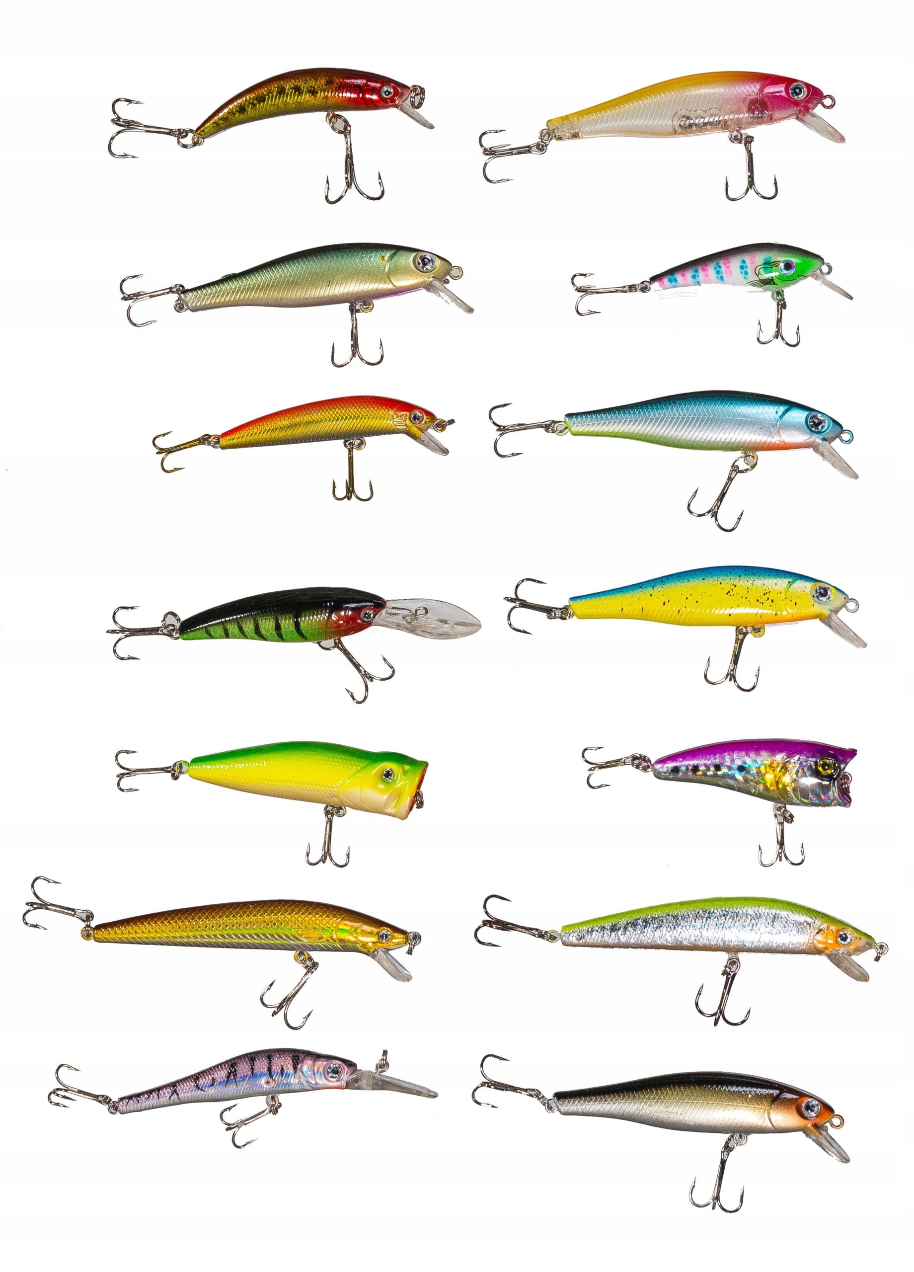 Set for Spinning Wobbler 10 pieces Perch Pike Manufacturer code Wobler Mix10MIRFSH