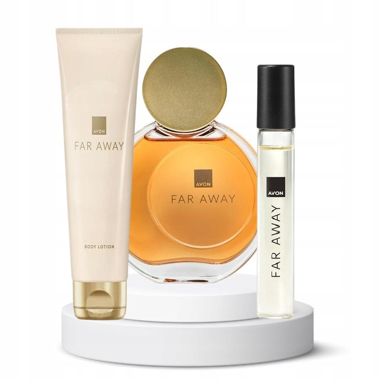 Set for Women Avon Far Away [Perfume + Lotion + Perfume]