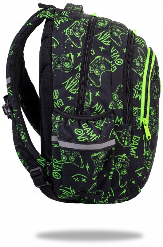 Set for boy up to class 1-3 backpack and pencil case Coolpack Game Night, player Brand CoolPack