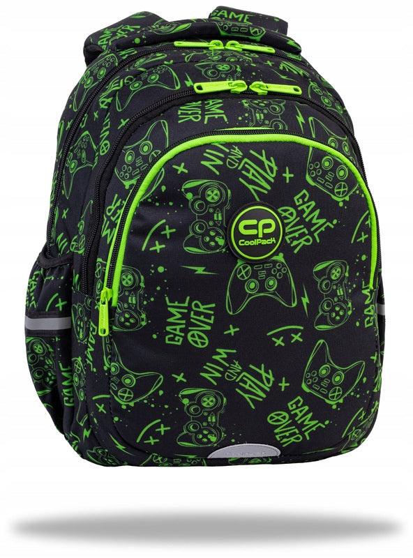 Set for boy up to class 1-3 backpack and pencil case Coolpack Game Night, player Manufacturer code COOLPACK_GAMENIGHT_01