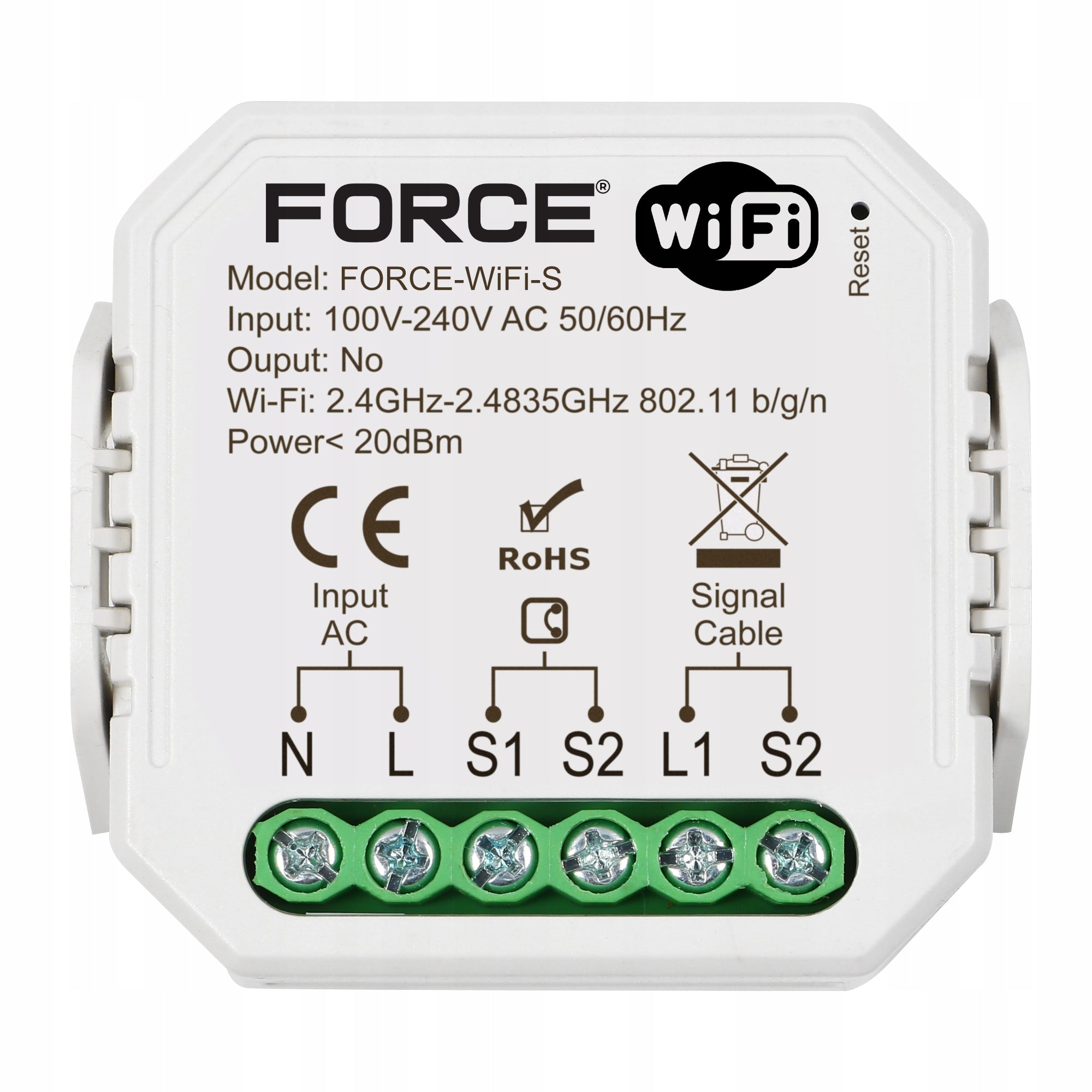 Set for double-leaf gate FORCE SW200 2x2m 400 kg WiFI for sash Maximum wing length 2 m