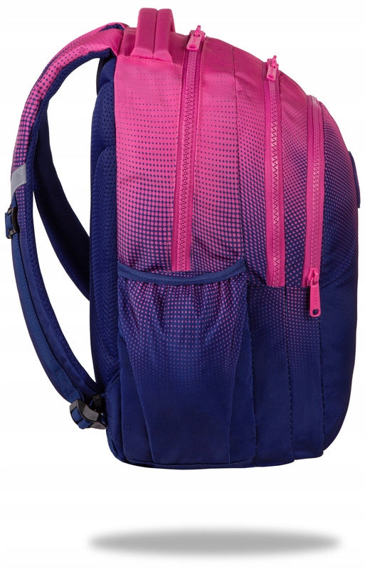 Set for girls to class 1-3 backpack and pencil case Coolpack fuchsia navy blue Brand CoolPack