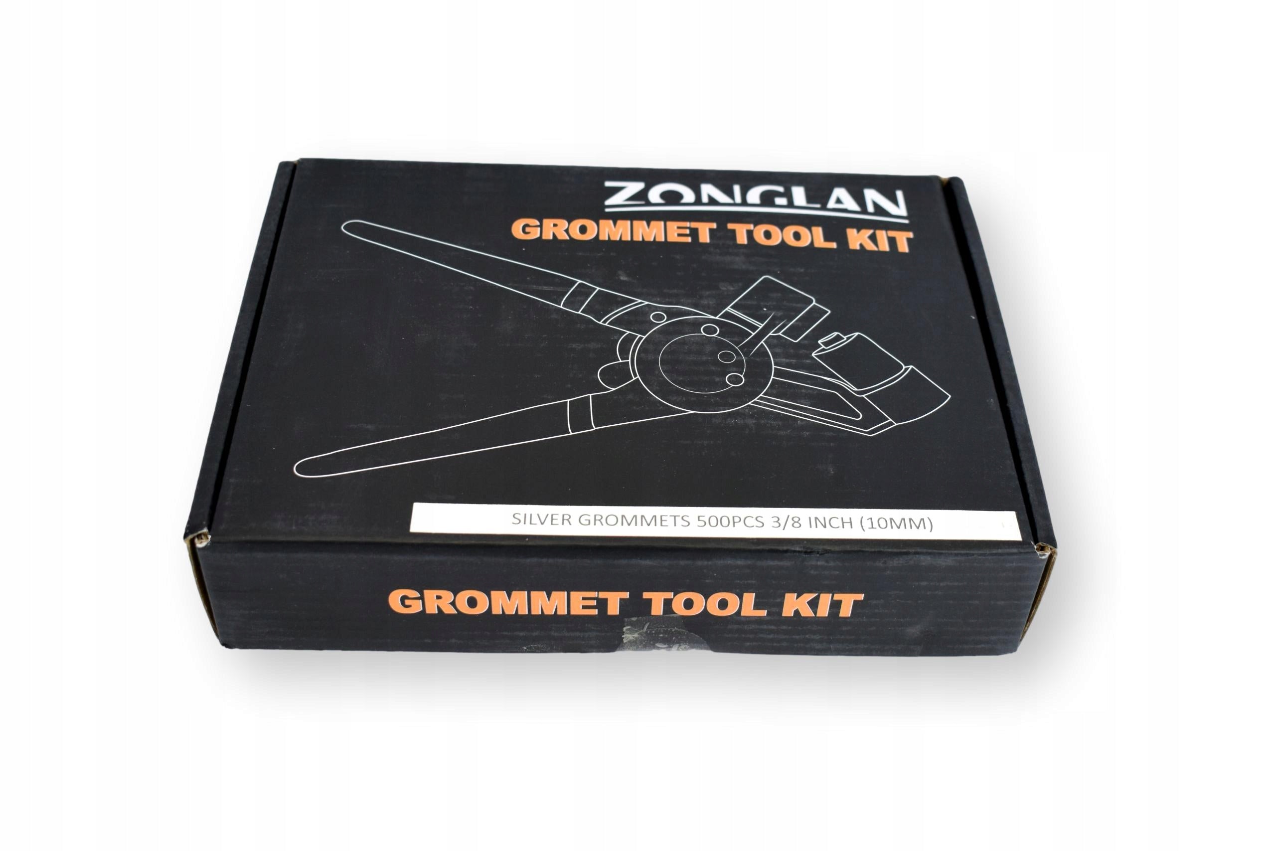Set for grommets ZONGLAN 3/8 pliers + 500 eyelets Kind ring pincers