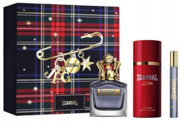 Set for men Jean Paul Gaultier Scandal - EDT 100 ml, Deo, perfume