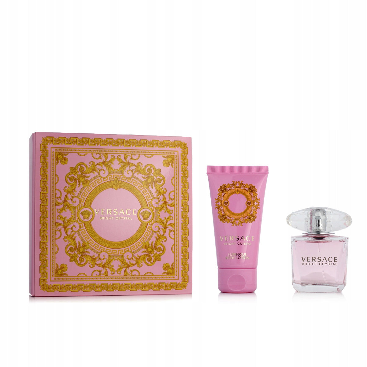 Set for women Versace Bright Crystal EDT 30 ml and body lotion 50 ml Brand Versace