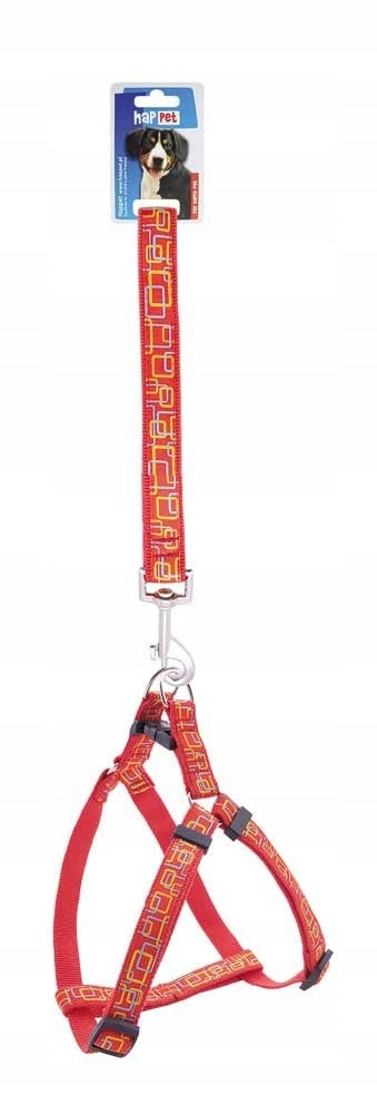 Set leash/strap NT Happet SB54 pink pattern 2.5cm
