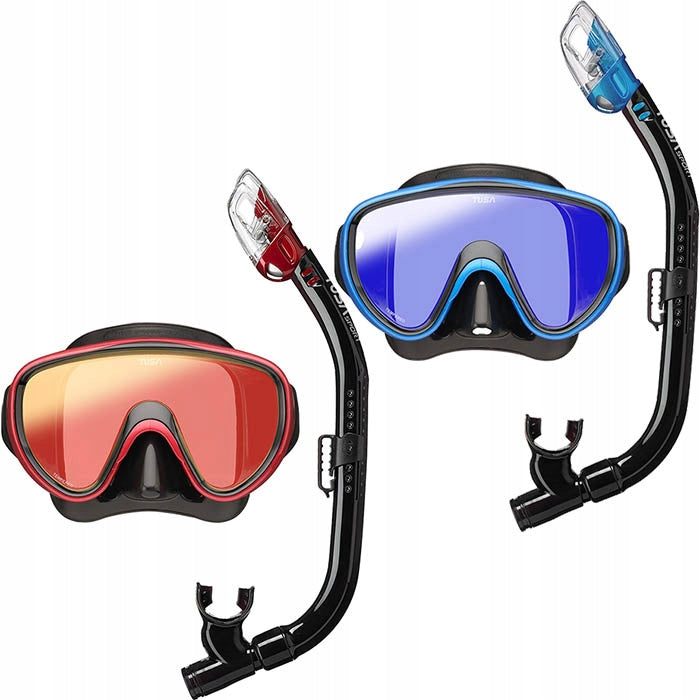 Set mask TUSA SERENE Mirror UC-0118M BKFBA black-blue Packaging status original