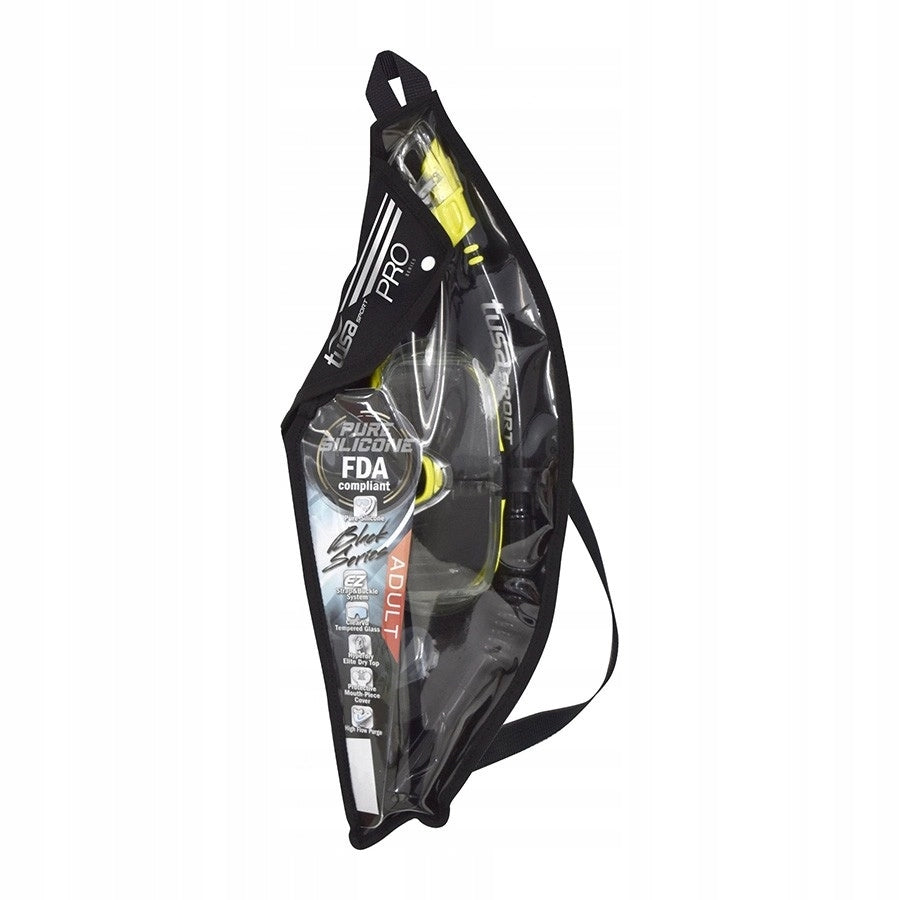 Set mask and snorkel Tusa Visio Tri-Ex UC-3125 with 3D glass blue EAN (GTIN) 4983608486826