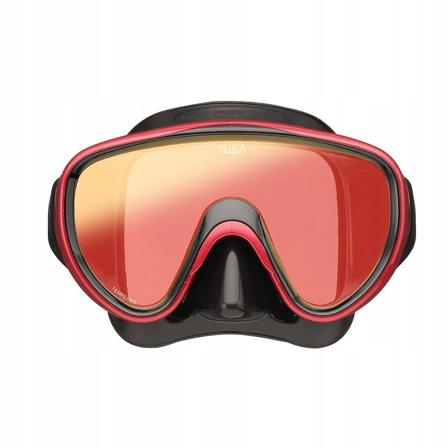 Set mask and snorkel with mirror glass Tusa Serene UC-0118M red EAN (GTIN) 4983608708638