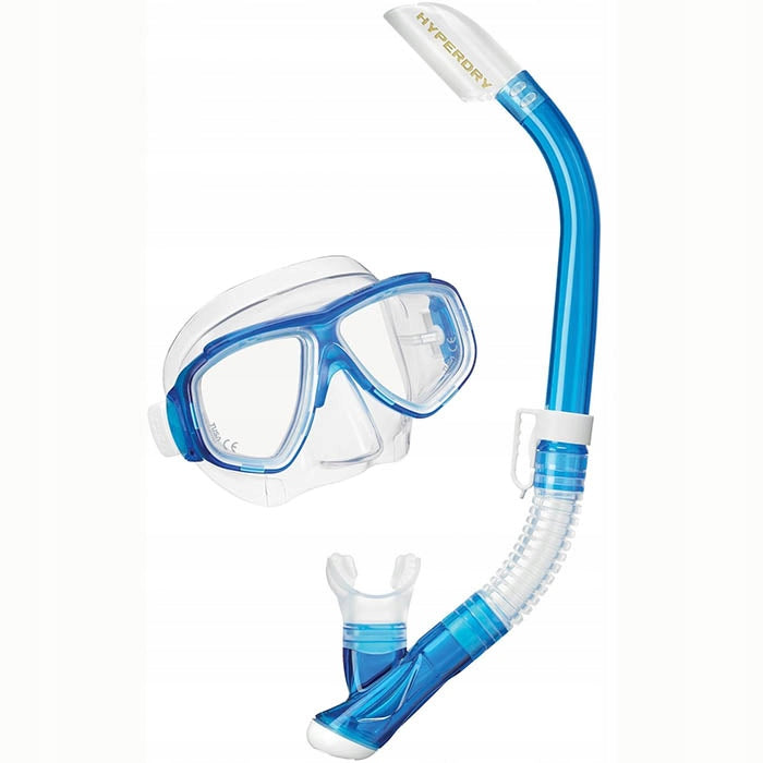 Set mask with snorkel TUSA SPLENDIVE black silicone-black frame Manufacturer code UC-7519BKBK