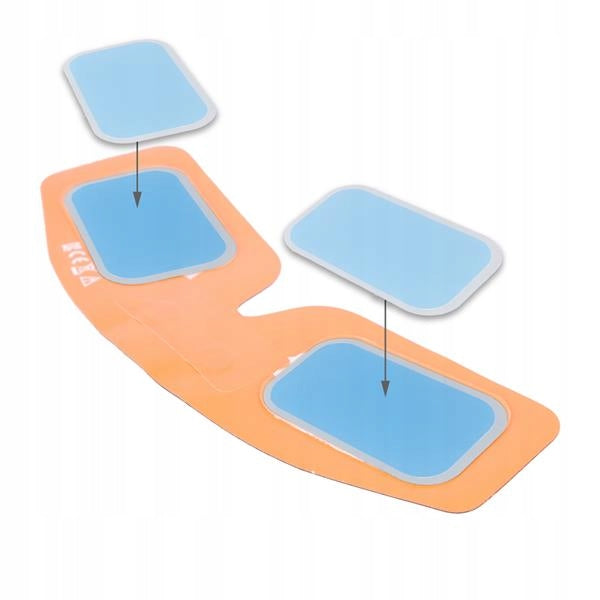Set of 12 Gel Overlays for EMS Electrostimulator HMS ABS Master Manufacturer code 5905721557299