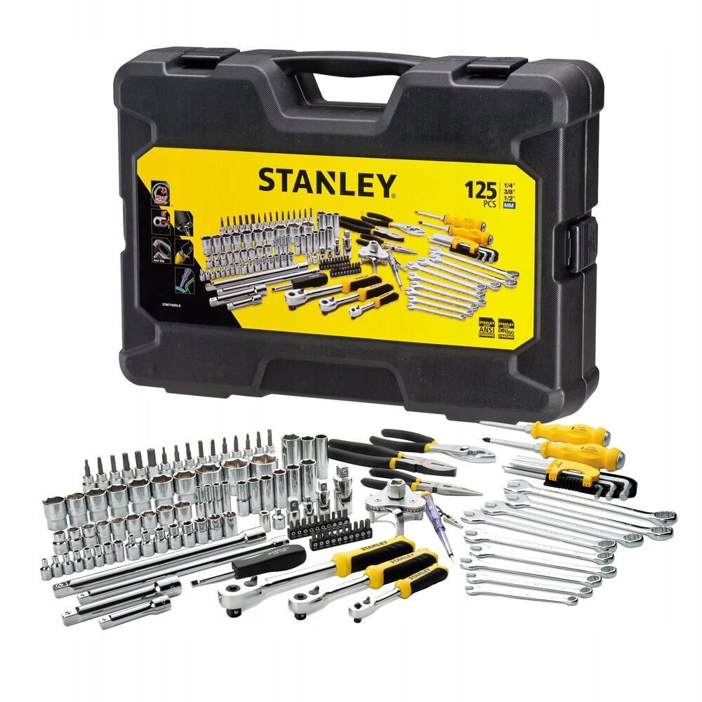 Set of 125 hand tools for mechanic, Stanley [STMT74393-8] Manufacturer code STMT74393-8