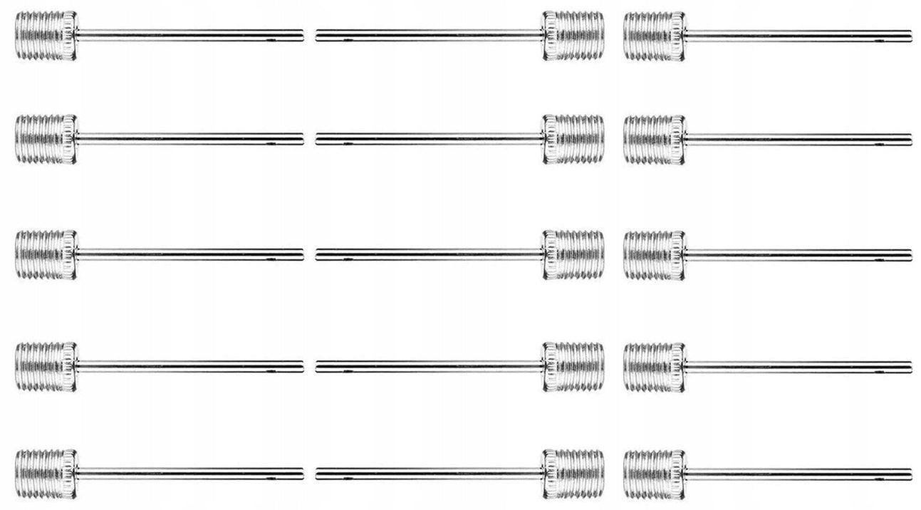 Set of 15 Stainless Steel Ball Needle Pumping Tips