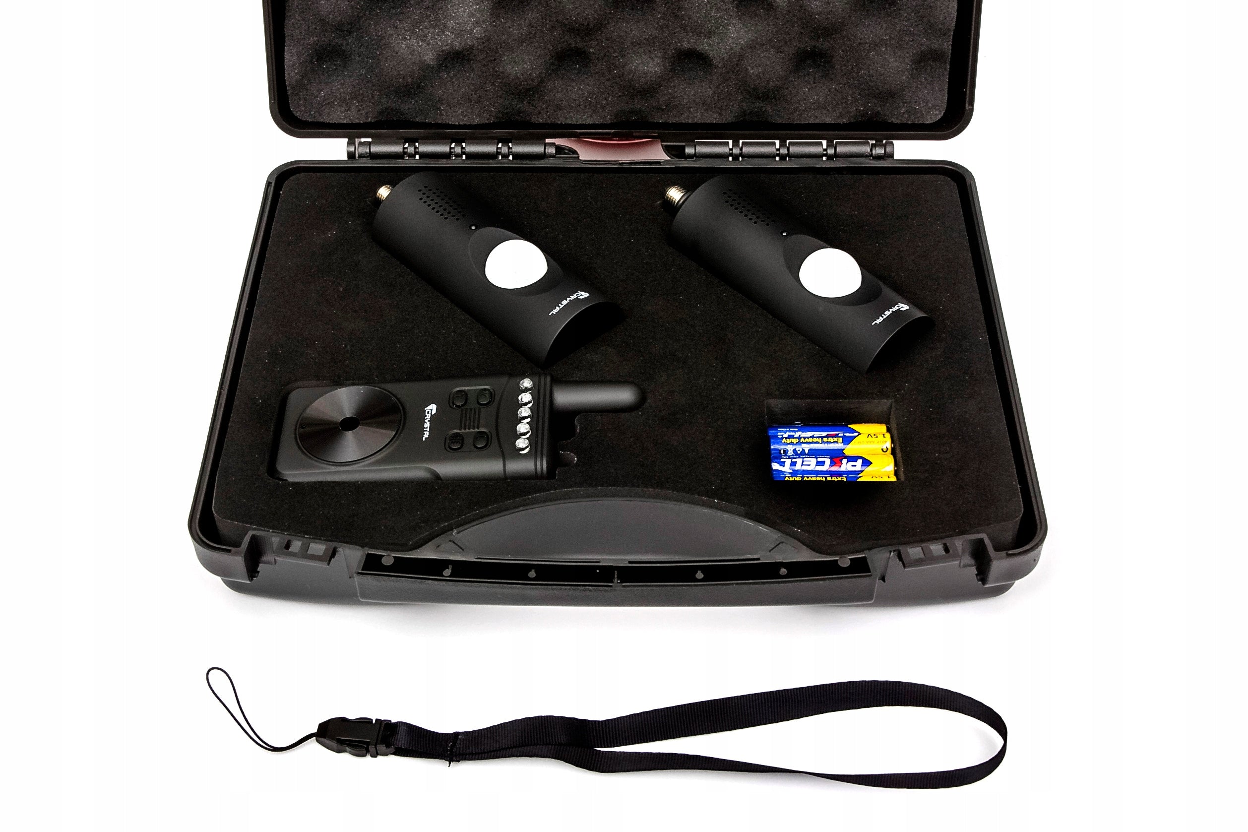 Set of 2+1 Crystal Alert Black Pro - Fr 698 Packaging status original