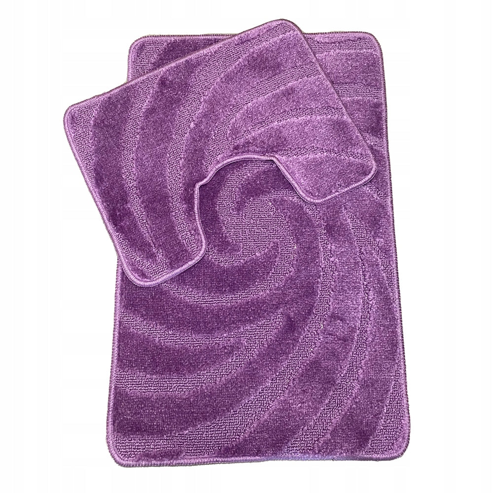 Set of 2-Piece Bathroom Rugs Fashion
