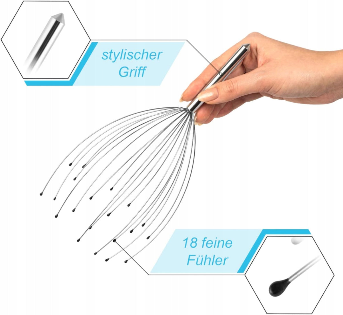 Set of 2 Spider Head Massagers Brand no brand