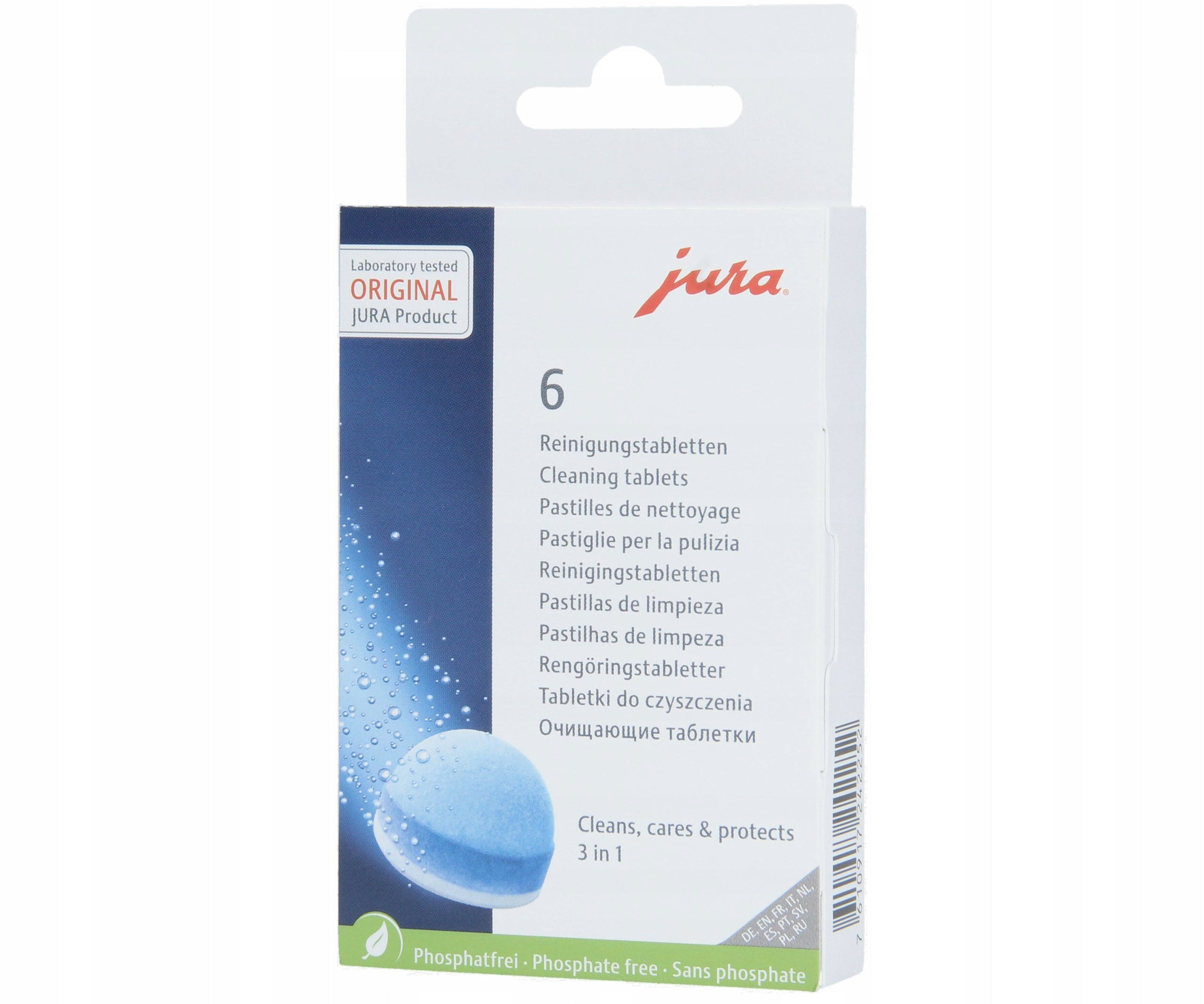 Set of 2 x 6pcs Cleaning Tablets for Jura 2in1 Machines ORIGINAL Manufacturer code 24225