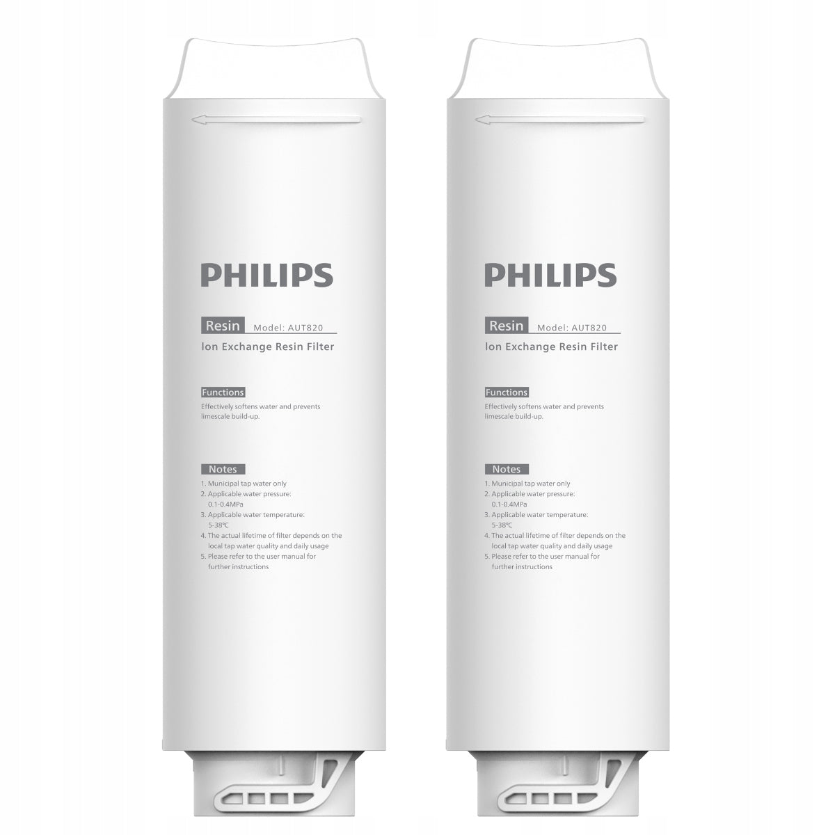 Set of 2 x resin cartridge PHILIPS AUT820/10 for water filter AUT1211/10 EAN (GTIN) 4895244611497
