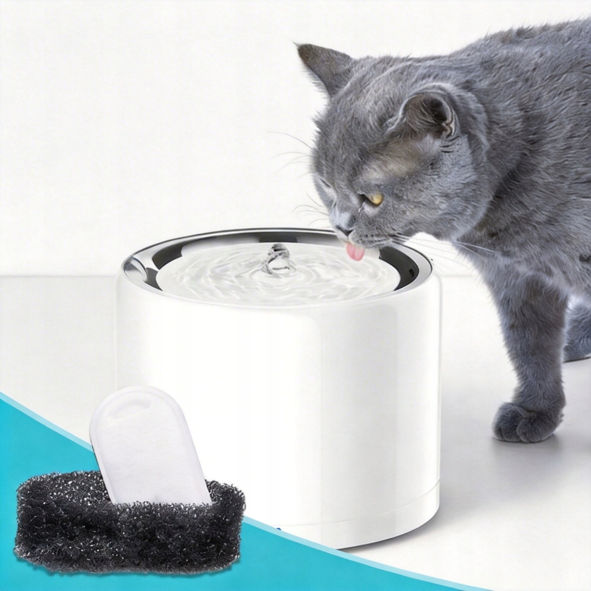 Set of 20 Cat Fountain Filters, Compatible with 3.2L Dispenser Kind other