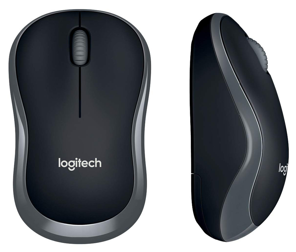 Set of 2PCS - Wireless mouse Logitech M185 optical - FOR OFFICE - PRO Packaging status original