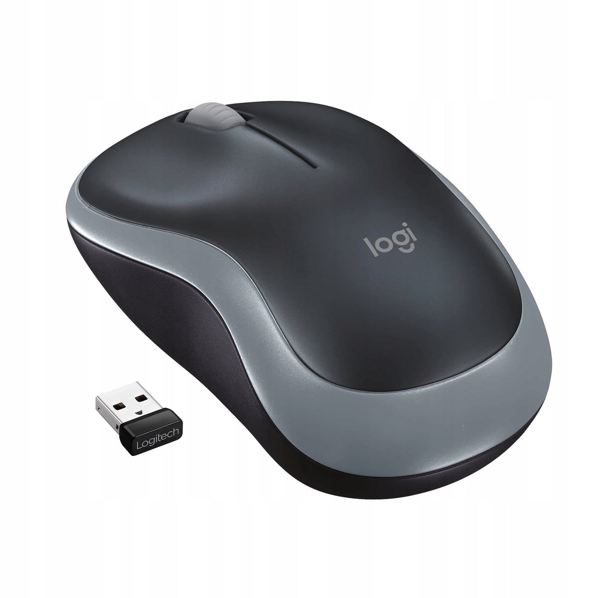 Set of 2PCS - Wireless mouse Logitech M185 optical - FOR OFFICE - PRO
