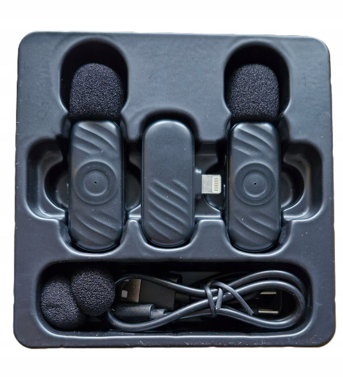 Set of 2X IPHONE WIRELESS MICROPHONE + spare erasers