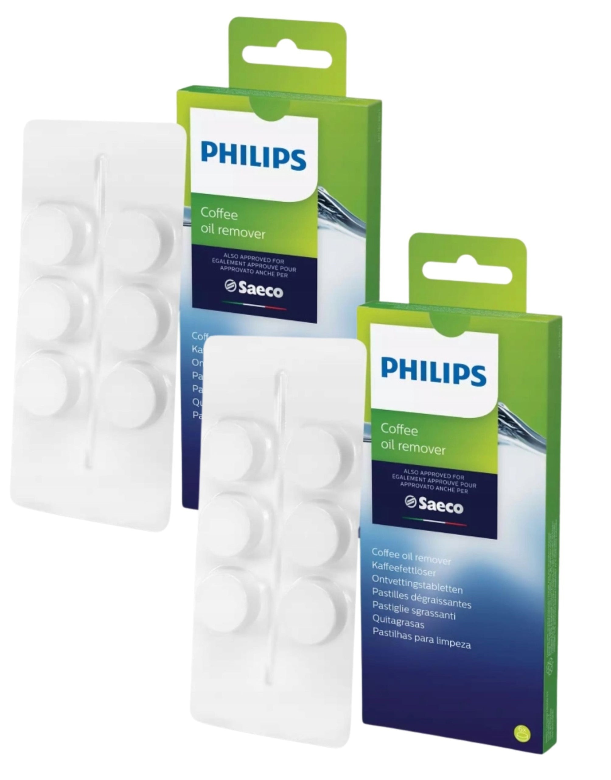 Set of 2x Cleaning tablets Philips CA6704/10 12 pieces