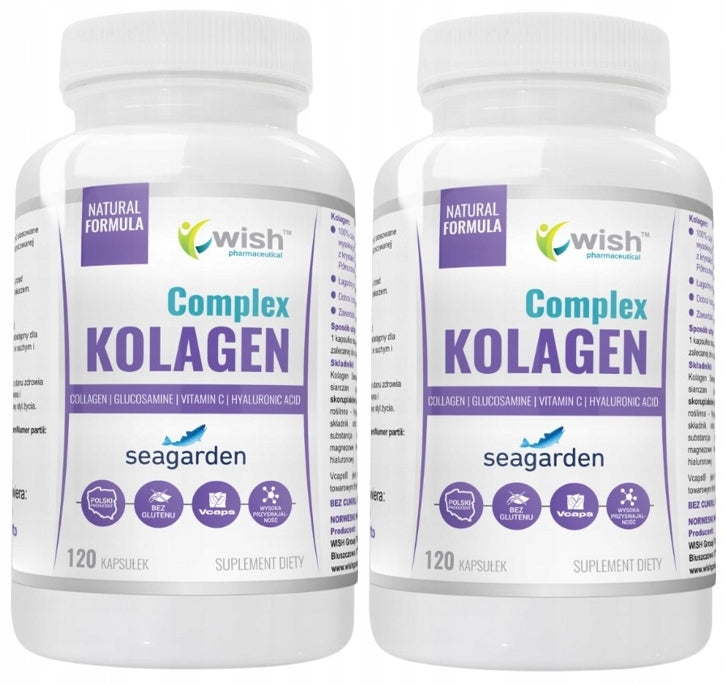 Set of 2x - Collagen Complex 120 capsules, Wish