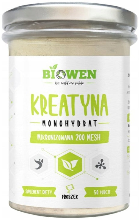 Set of 2x - Creatine Biowen Training Performance Muscle Strength Clean Composition Medical device no